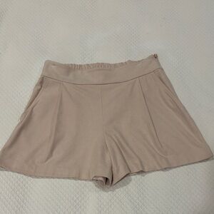 1. State High Waist Beige Shorts